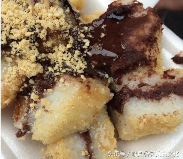 陜西特色小吃——白糖涼糕