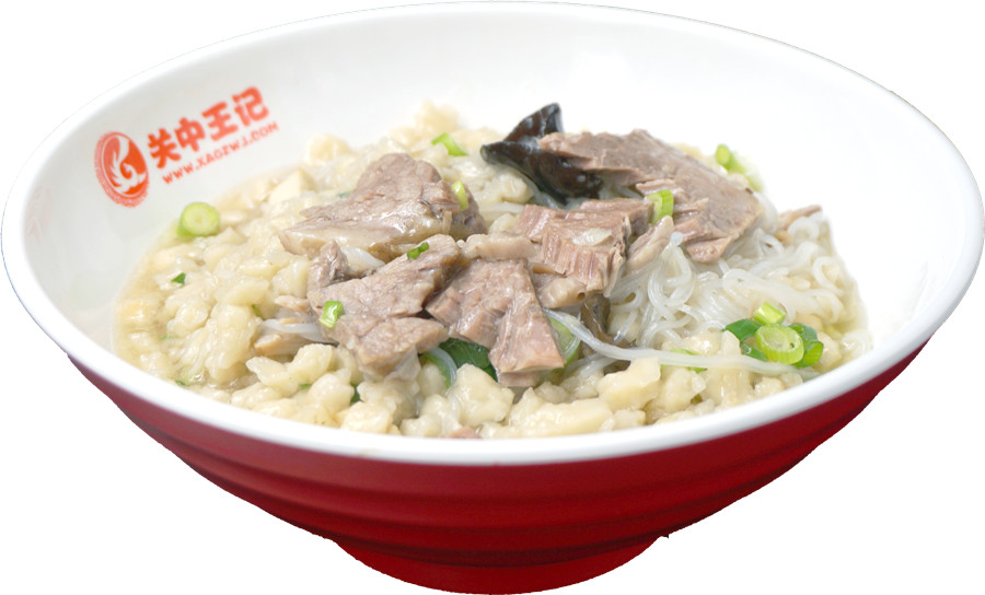 陜西羊肉泡饃是這樣做出來的