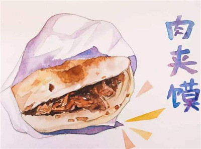 肉夾饃的熱量是多少