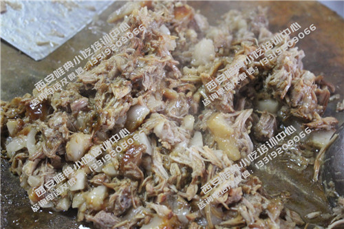 老潼關肉夾饃制作步驟圖