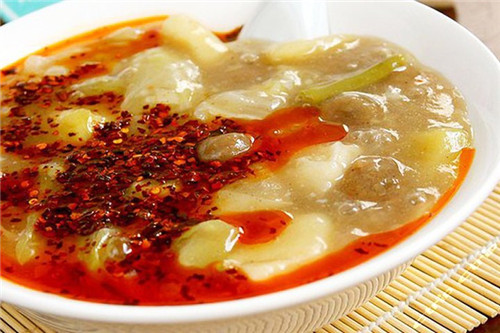 陜西小吃培訓-肉丸胡辣湯
